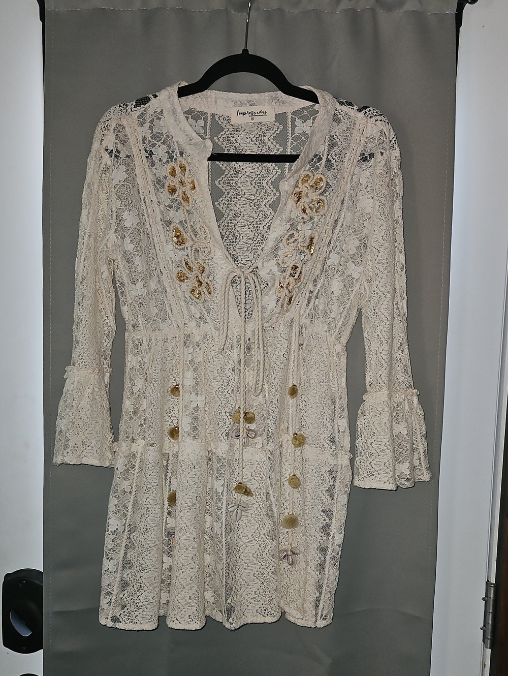 Impressions Boutique Embellish Lace Top